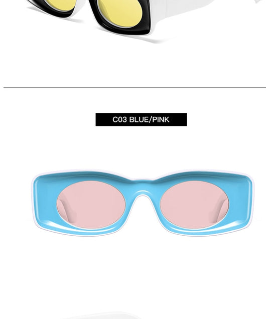 Gafas de Sol Mujer Estilo Cóncavo Minimalista - Image 17