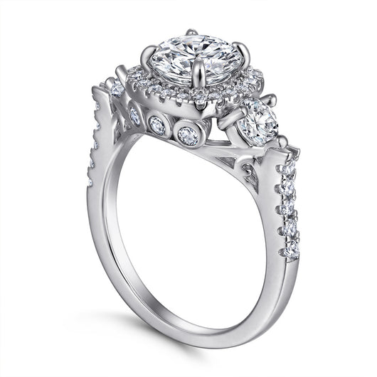Anillo de Plata 925 con Circonita Talla Princesa - Image 8