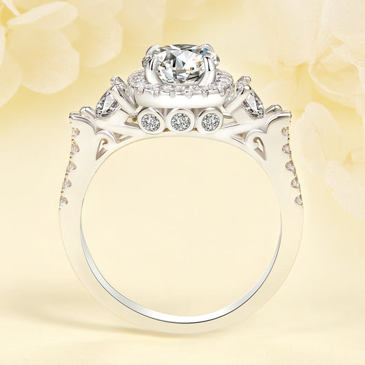 Anillo de Plata 925 con Circonita Talla Princesa - Image 11