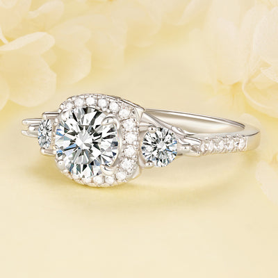 Anillo de Plata 925 con Circonita Talla Princesa - Image 12