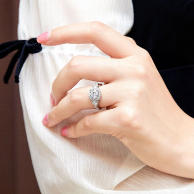Anillo de Plata 925 con Circonita Talla Princesa - Image 14