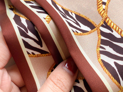 Pañuelo Largo Estampado Leopardo - Accesorio de Seda para Mujer - Image 17