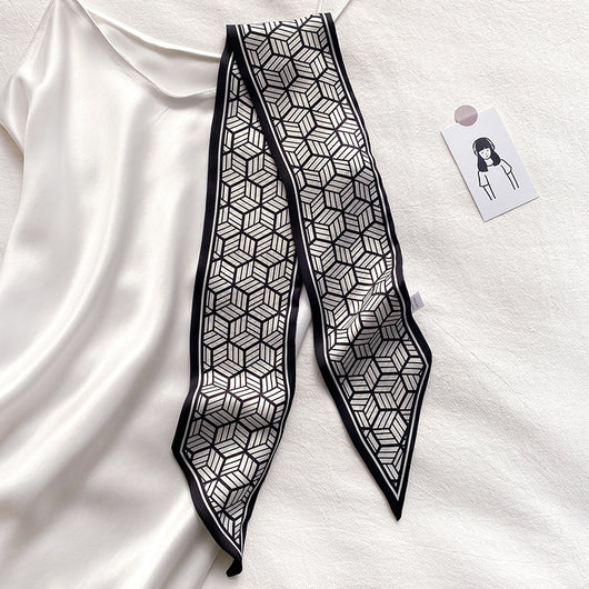Pañuelo Largo Estampado Leopardo - Accesorio de Seda para Mujer - Image 36