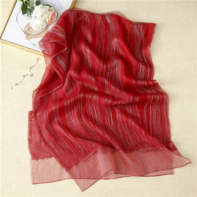 Pañuelo de Seda Elegante para Mujer - Estilo Casual Versátil - Image 7