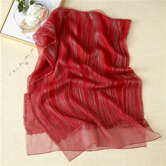 Pañuelo de Seda Elegante para Mujer - Estilo Casual Versátil - Image 7