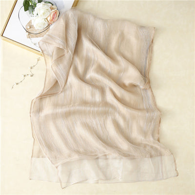 Pañuelo de Seda Elegante para Mujer - Estilo Casual Versátil - Image 19