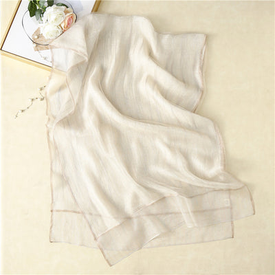 Pañuelo de Seda Elegante para Mujer - Estilo Casual Versátil - Image 23