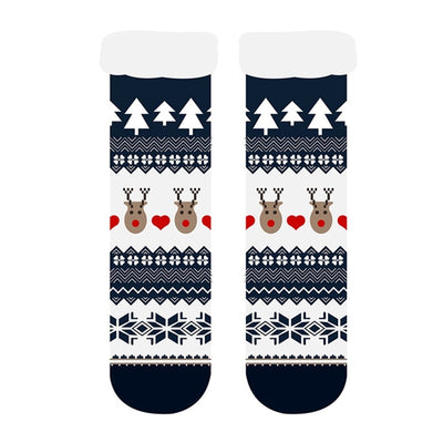 Calcetines Navideños para Mujer - Tubo Largo Invierno - Image 7