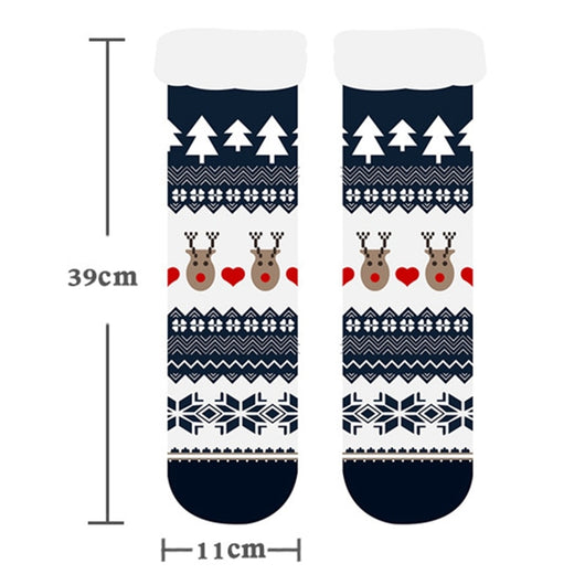 Calcetines Navideños para Mujer - Tubo Largo Invierno - Image 15