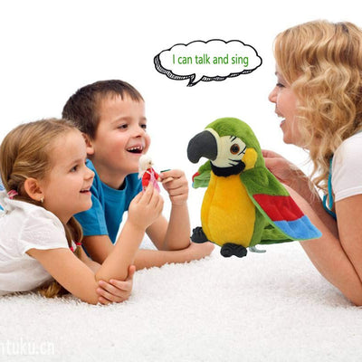 Loro Peluche Interactivo con Grabación y Repetición de Voz - Image 12