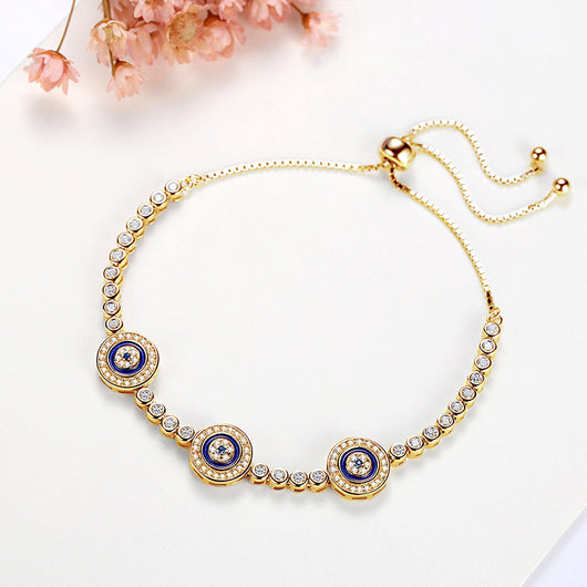Pulsera de Moda Ajustable con Diseño de Ojo - Image 16