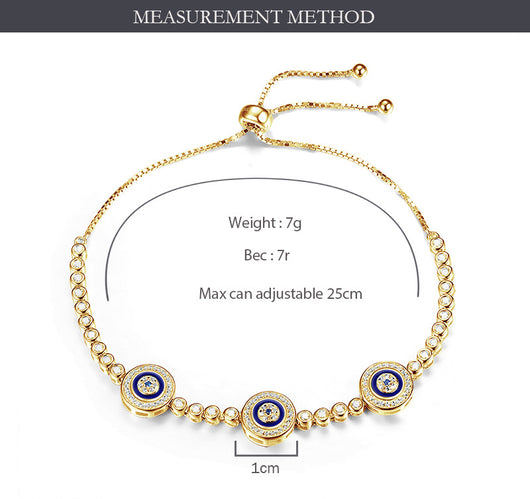 Pulsera de Moda Ajustable con Diseño de Ojo - Image 19
