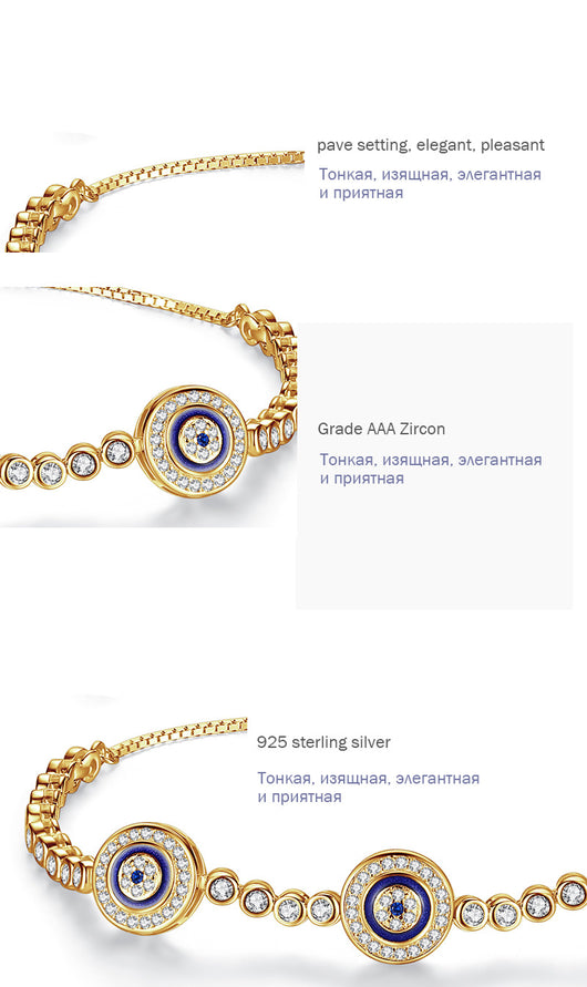 Pulsera de Moda Ajustable con Diseño de Ojo - Image 20