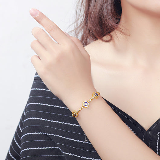 Pulsera de Moda Ajustable con Diseño de Ojo - Image 21