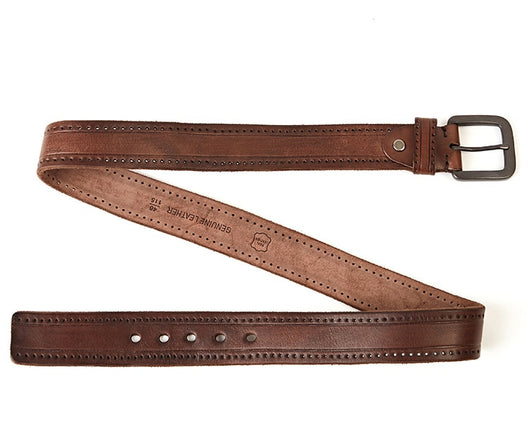 Cinturón de Cuero para Hombre con Hebilla Pin - Piel Premium Casual - Image 17