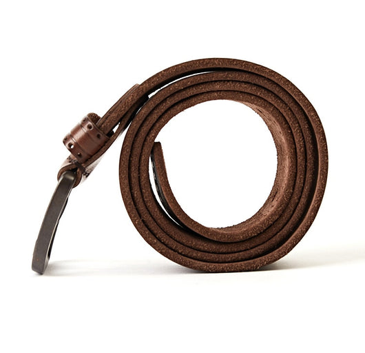 Cinturón de Cuero para Hombre con Hebilla Pin - Piel Premium Casual - Image 18