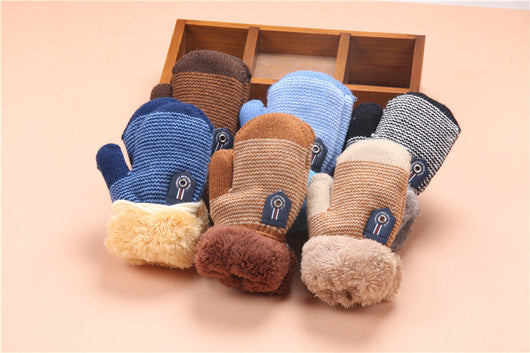 Manoplas Cálidas de Estilo Moderno para Niños y Niñas - Image 7