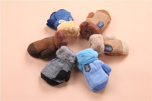 Manoplas Cálidas de Estilo Moderno para Niños y Niñas - Image 8