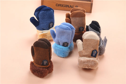 Manoplas Cálidas de Estilo Moderno para Niños y Niñas - Image 9