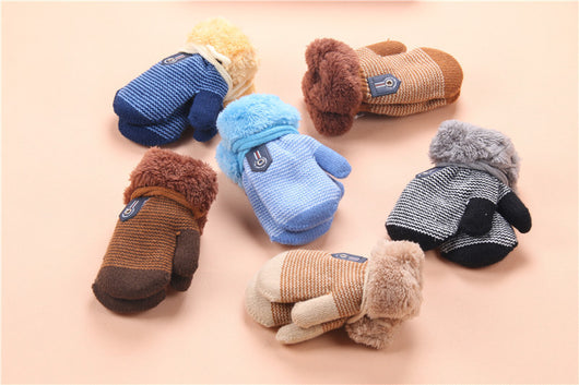 Manoplas Cálidas de Estilo Moderno para Niños y Niñas - Image 10