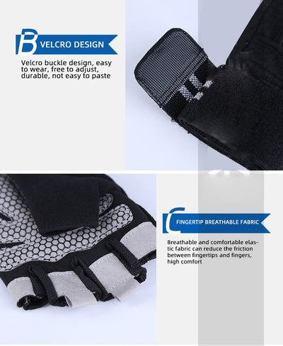 Guantes Deportivos de Medio Dedo para Hombre y Mujer - Image 14