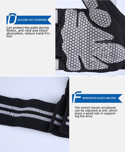 Guantes Deportivos de Medio Dedo para Hombre y Mujer - Image 15