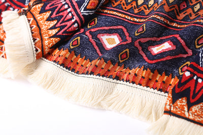 Cardigan Bohemio con Flecos y Estampado Artesanal - Image 16