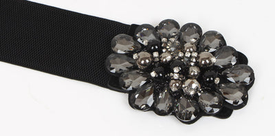 Cinturón Elástico con Strass Estilo Europeo y Americano - Image 5