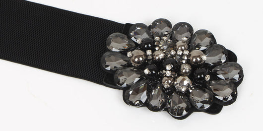 Cinturón Elástico con Strass Estilo Europeo y Americano - Image 5