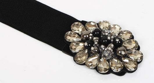Cinturón Elástico con Strass Estilo Europeo y Americano - Image 6