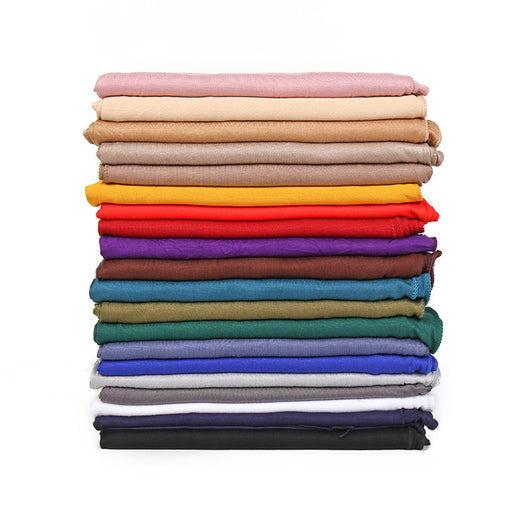 Pañuelo para la cabeza de algodón mercerizado para mujer - Image 9