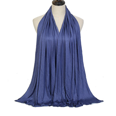 Pañuelo para la cabeza de algodón mercerizado para mujer - Image 16
