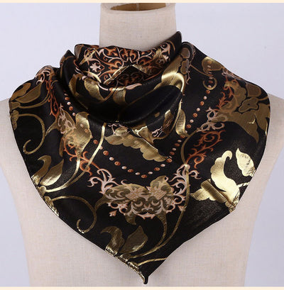 Pañuelo de Seda Estampado Jacquard para Mujer - Cobertura Elegante - Image 8