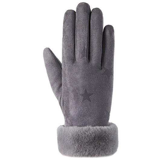 Guantes de Invierno en Gamuza con Lana Térmica para Mujer - Image 9