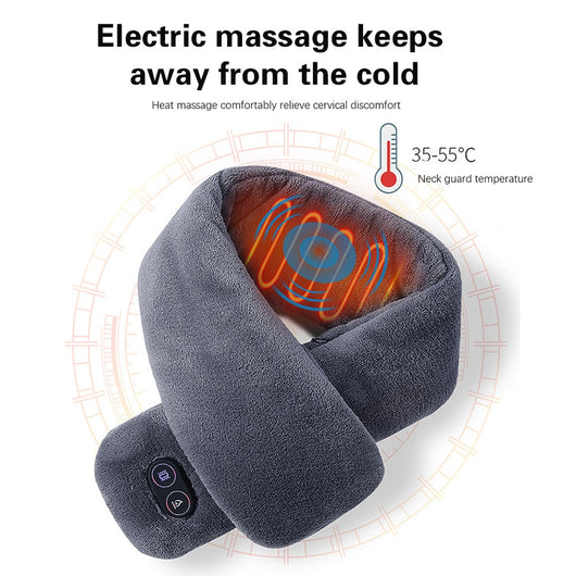 Bufanda Térmica USB con Control de Temperatura para Alivio de Dolor Cervical y Hombros - Image 28