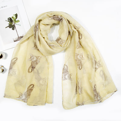 Pañuelo Parisino con Estampado de Gato Persa - Image 15