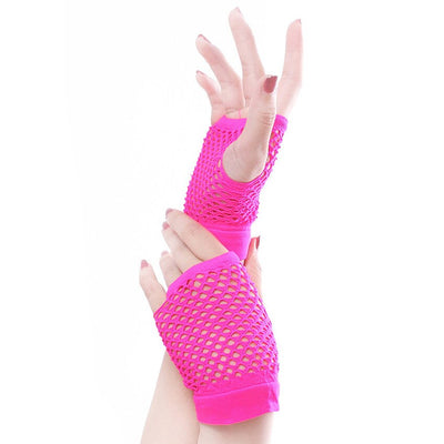 Guantes Cortos de Malla Gruesa para Mujer - Image 5