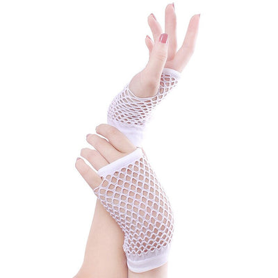 Guantes Cortos de Malla Gruesa para Mujer - Image 7
