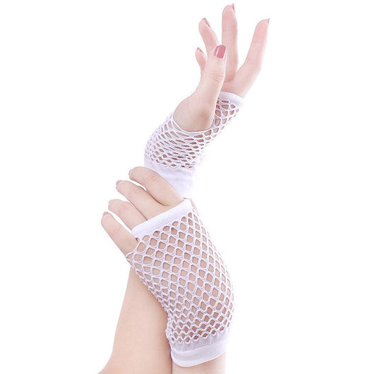 Guantes Cortos de Malla Gruesa para Mujer - Image 7