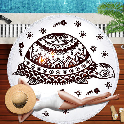 Toalla de Playa Redonda Premium - Image 9