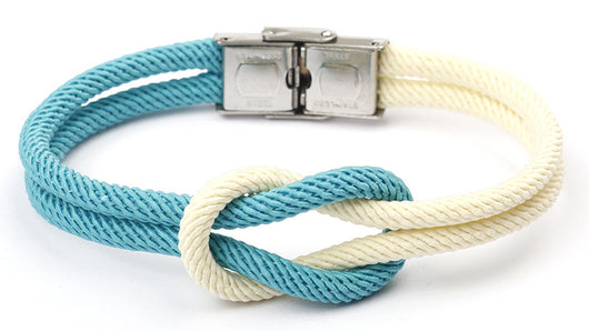 Pulsera Tejida Artesanal con Ancla Vintage - DIY - Image 8