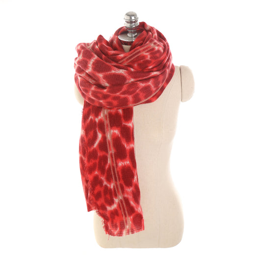 Bufanda Chal de Cachemira con Estampado Leopardo para Mujer - Image 28