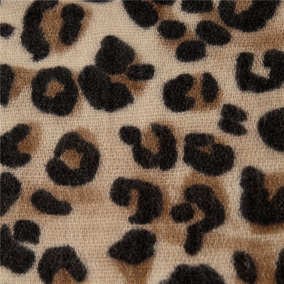Bufanda Chal de Cachemira con Estampado Leopardo para Mujer - Image 31