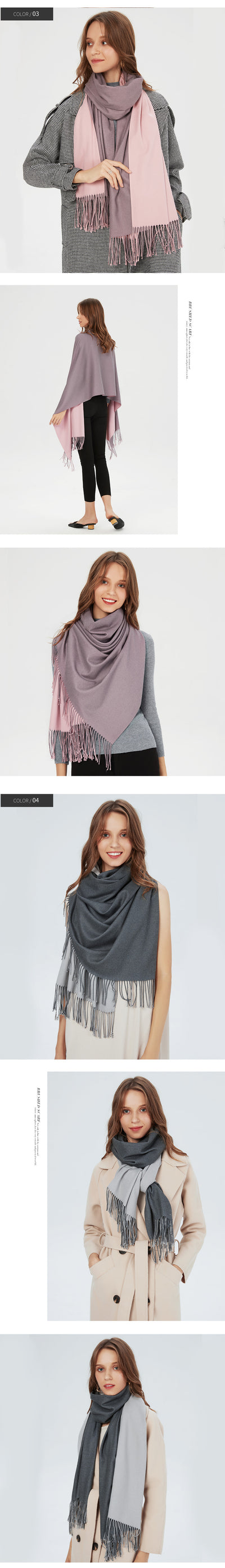 Pashmina Reversible de Microfibra Premium - Image 24