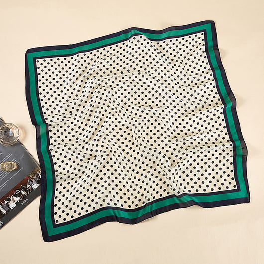 Pañuelo Multiusos Estampado de Lunares para Mujer - Image 4