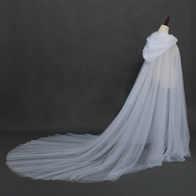 Chal Nupcial con Capucha para Novia - Image 11