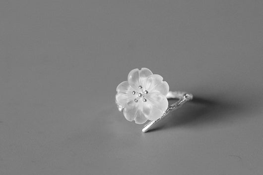 Anillo Rama Floral Artesanal - Image 12