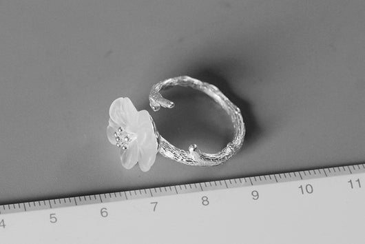 Anillo Rama Floral Artesanal - Image 15