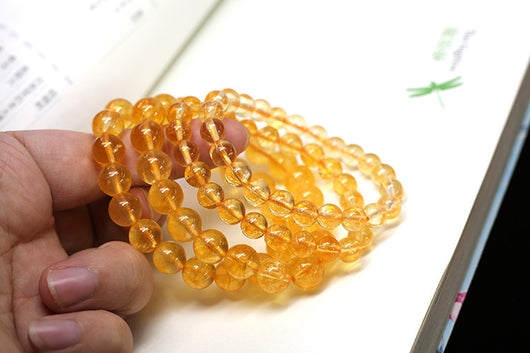 Pulsera de Cuarzo Citrino Natural - Image 8
