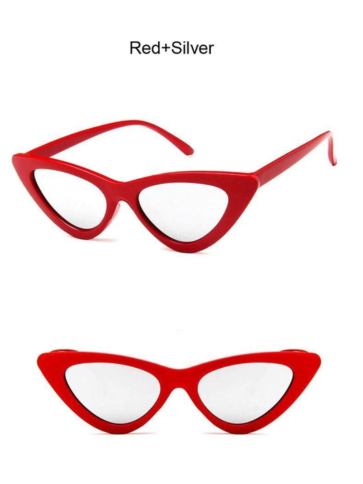 Gafas de Sol Retro Ojo de Gato Triangular - Image 28